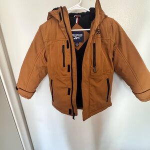 Reebok Kids Tan Puffer Jacket